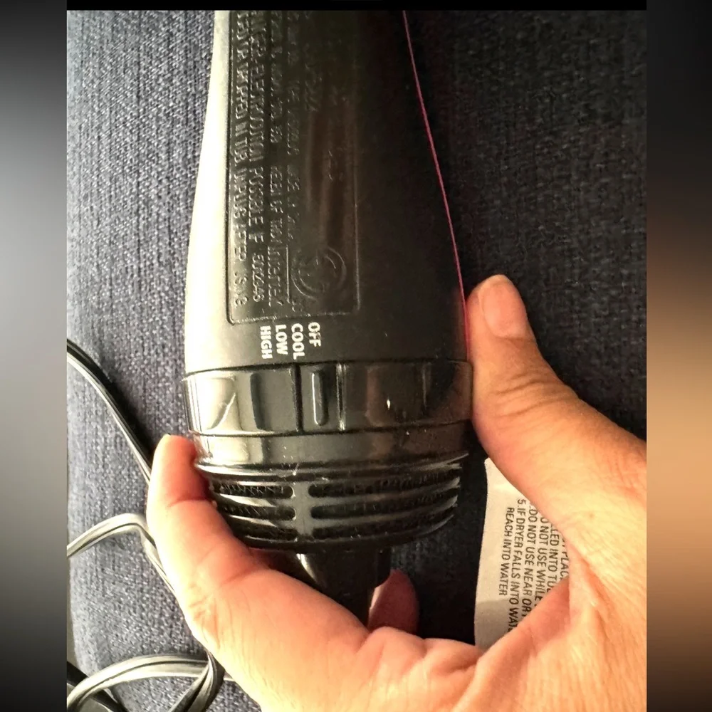 Revlon Black and Pink Hair Dryer and Volumizer‎
